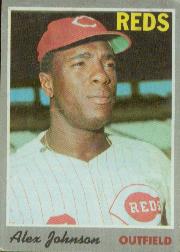 1970 Topps Baseball Cards      115     Alex Johnson